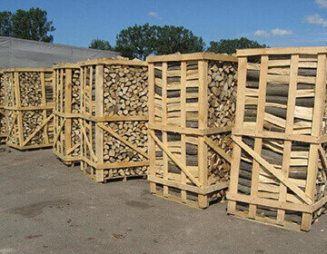 Упакованные на поддонах - 300 руб за 2 куб.м.