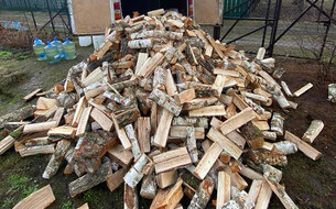Доставка дров в деревню Гвоздово