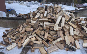 Доставка дров в деревню Строчицы