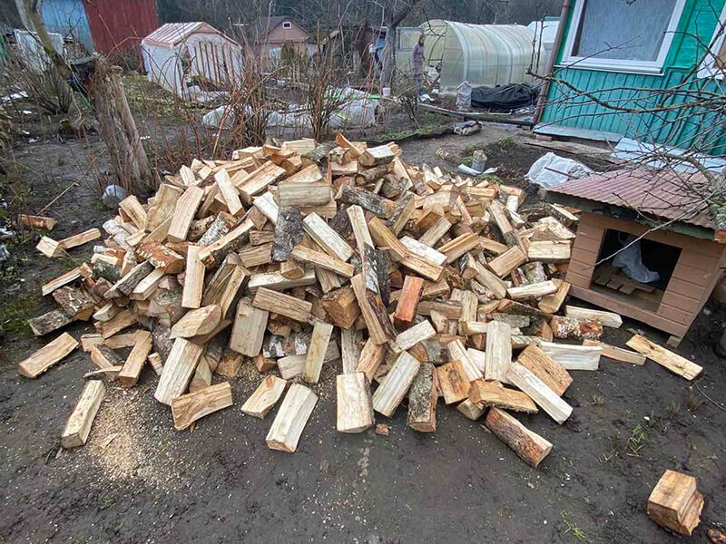 Доставка дров  в деревню Волосово