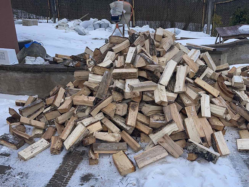 Доставка дров в деревню Строчицы